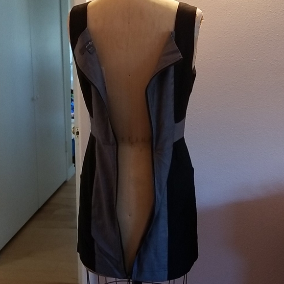 NWT Forever 21 Colorblock work office Mini Go Go Dress - Picture 8 of 8